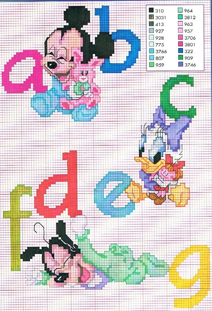 Mire bordados: disney