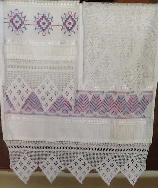Mire ska y punto cebada | fabric | Pinterest