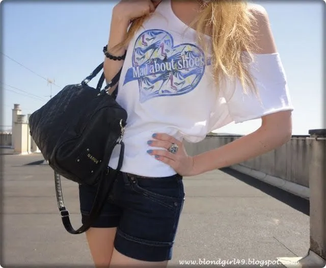 No me mires ♥: Outfit: una manera de llevar camiseta No me mires ♥: Outfit: una manera de llevar camiseta
