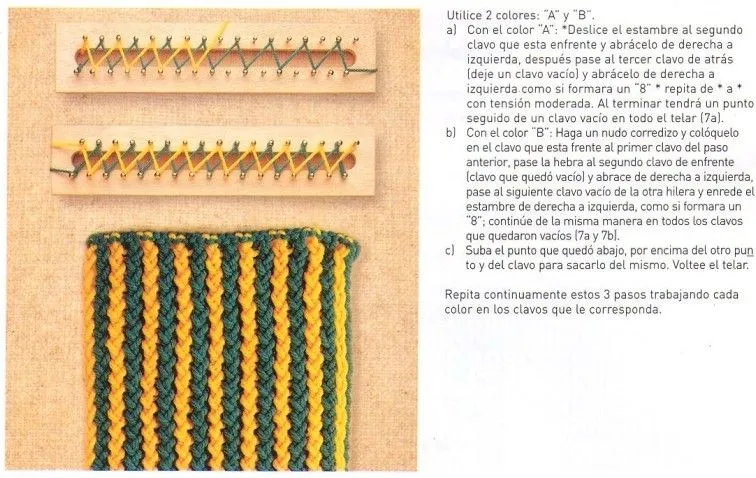 Mirta 10 Julio Puntos para telar maya o telar - grupos.emagister.com