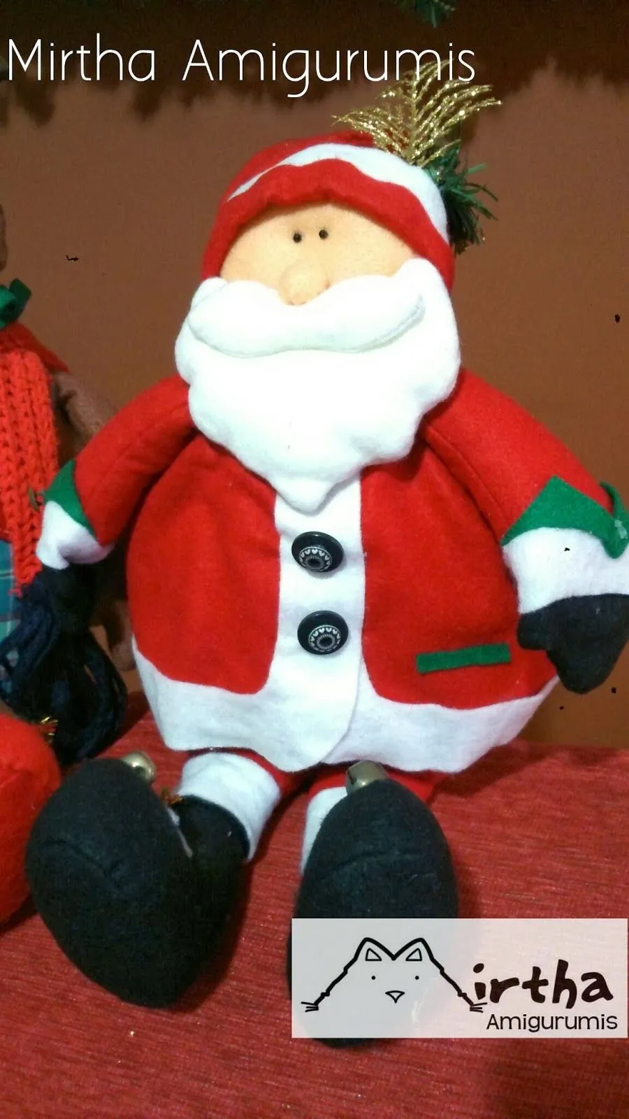 Mirtha Amigurumis: Adornos Navideños de fieltro