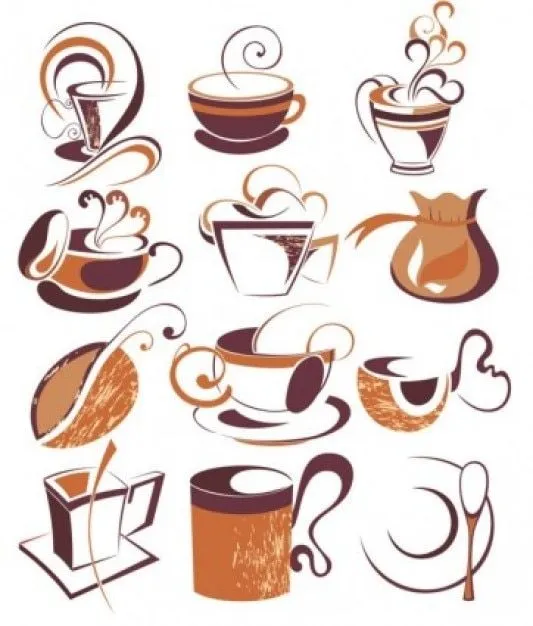 misc café elementos de calado dibujar arte tinta | Descargar ... misc café elementos de calado dibujar arte tinta | Descargar ...