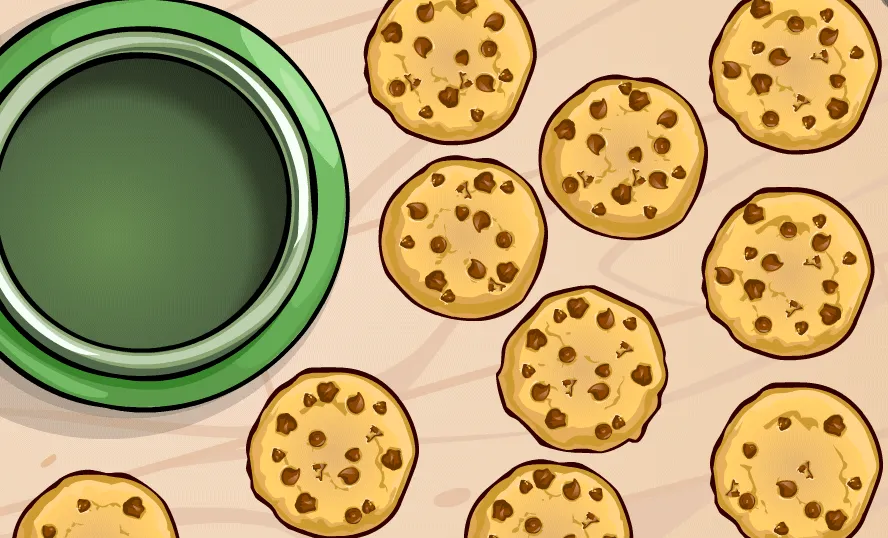 Dibujos de una galleta - Imagui