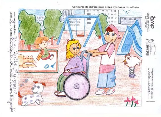 Misiones Coria-Cáceres: Concurso de dibujos “Los niños ayudan a ... Misiones Coria-Cáceres: Concurso de dibujos “Los niños ayudan a ...