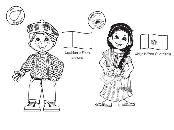 Las Misiones y los Niños: Dibujos para colorear de niños de ... Las Misiones y los Niños: Dibujos para colorear de niños de ...
