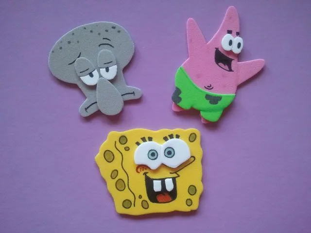Como hacer un Bob Esponja de foami - Imagui Como hacer un Bob Esponja de foami - Imagui
