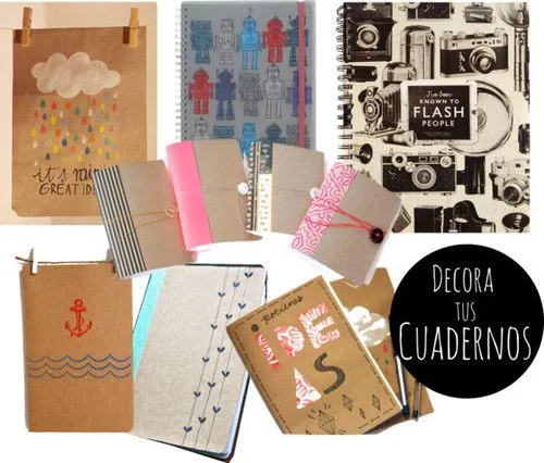Decorar cuadernos tumblr - Imagui