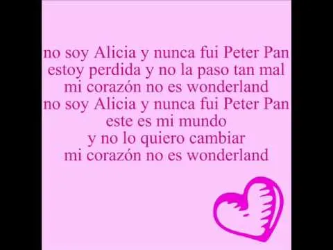Miss xv wonderland letra. - YouTube