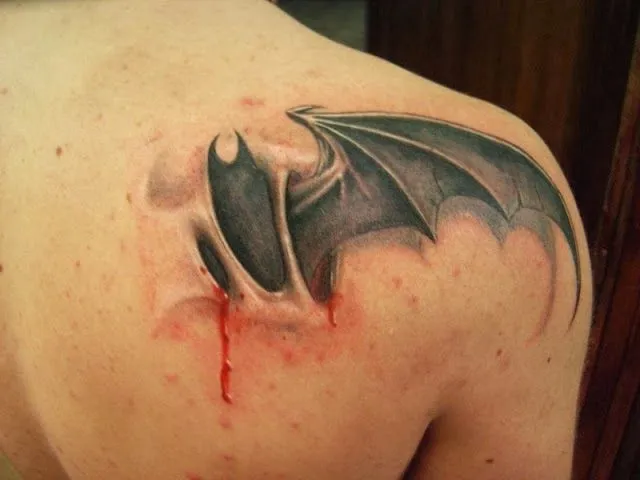 MiTattoo - Fotos de Tatuajes: Tatuajes de Murciélago MiTattoo - Fotos de Tatuajes: Tatuajes de Murciélago