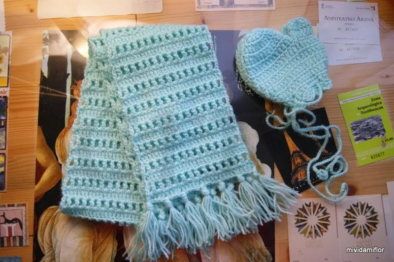 mi vida mi Flor: Manoplas de crochet paso a paso
