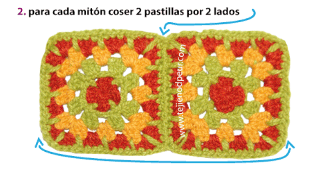 Mitones para damas - Tejiendo Perú...