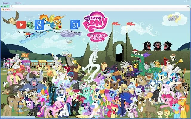 MLP Season 2 Theme - Chrome Web Store