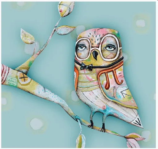 Mmel____Mi marrano estrena lazo®: Calendario de búhos!