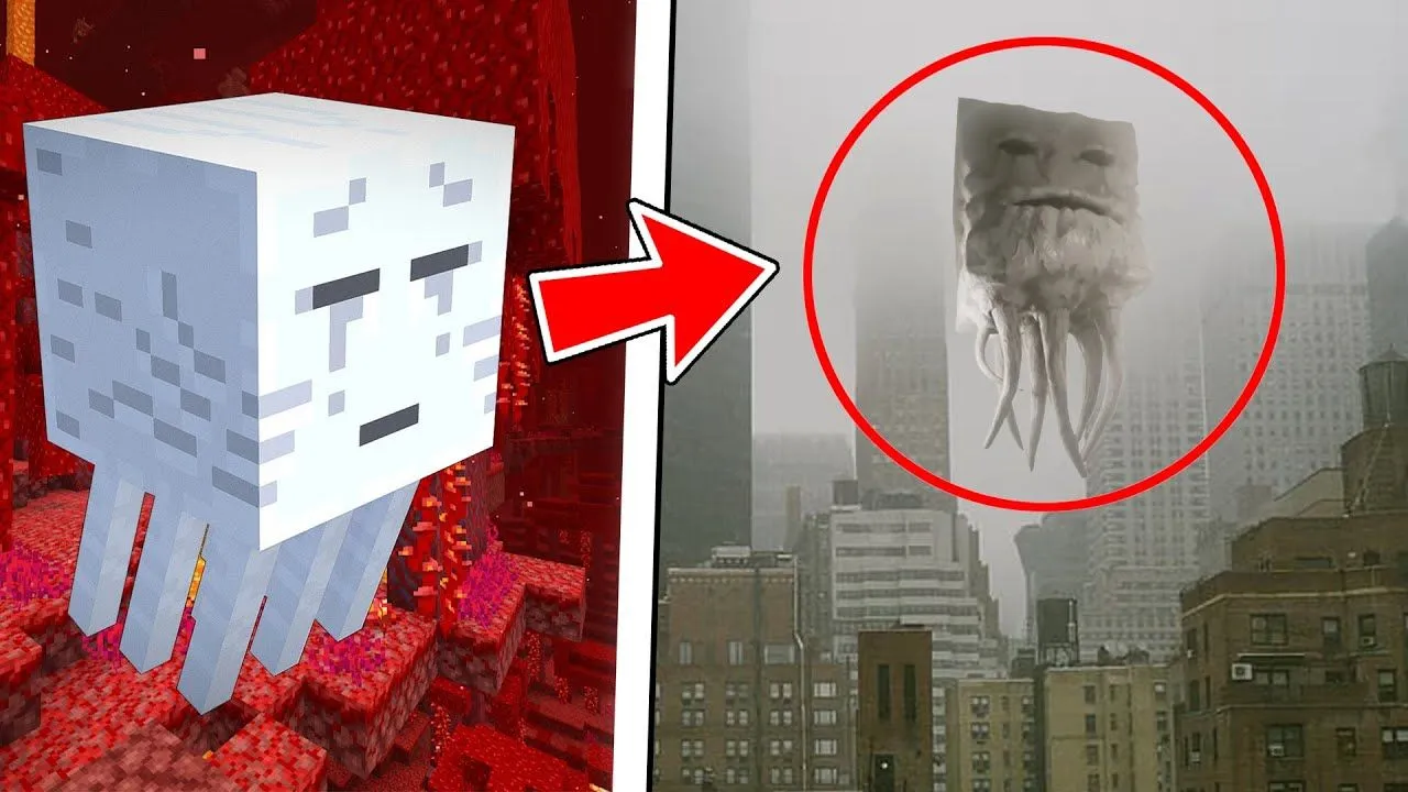 Mobs de Minecraft CAPTADOS EN LA VIDA REAL 