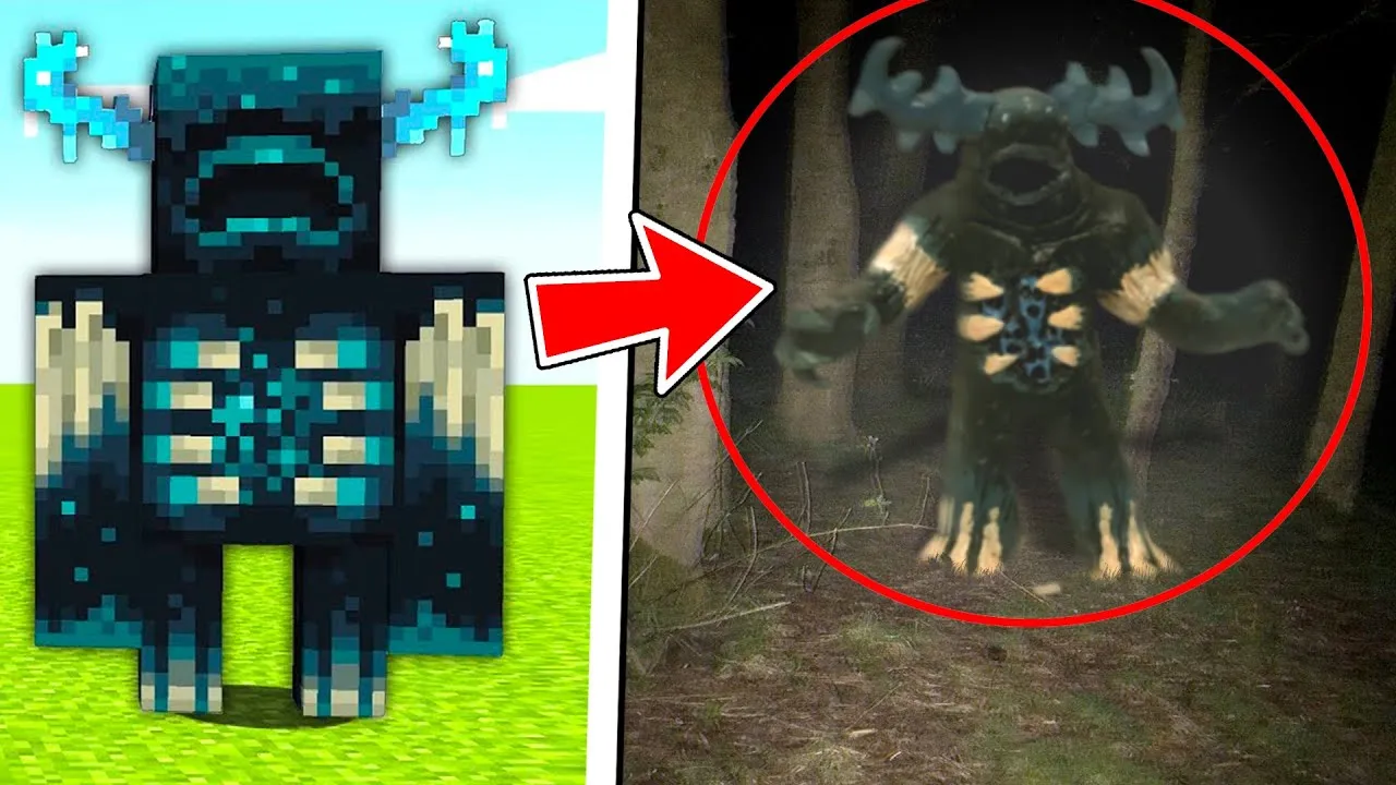 Mobs de Minecraft CAPTADOS EN LA VIDA REAL 