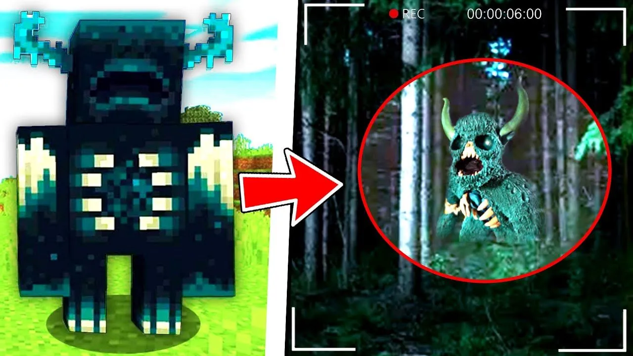 Mobs de Minecraft CAPTADOS EN LA VIDA REAL 