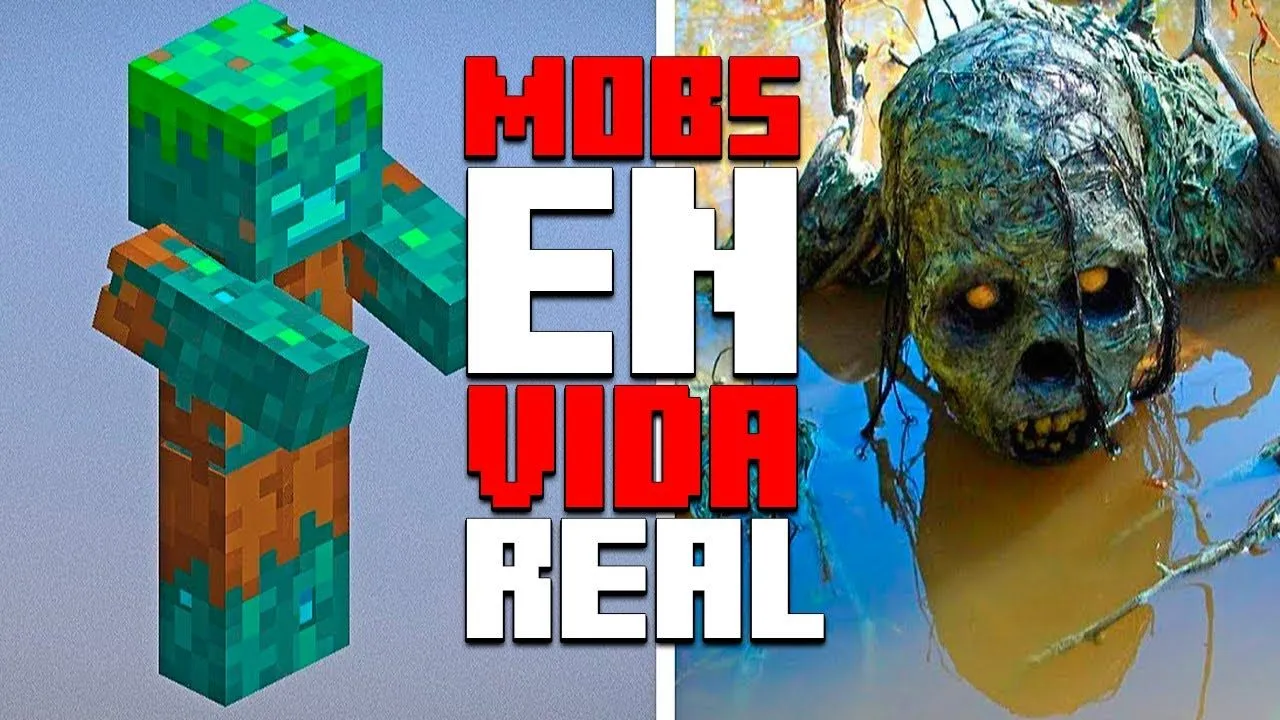 MOBS de MINECRAFT en la VIDA REAL 