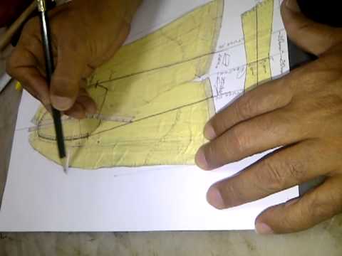 Mocasin Recto paso 2 y rectificacion de lineas del dibujo - YouTube