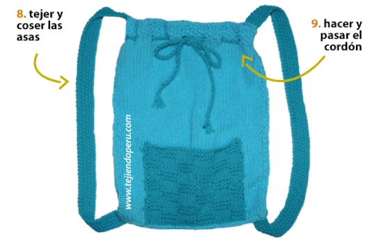Mochila a crochet paso a paso - Imagui