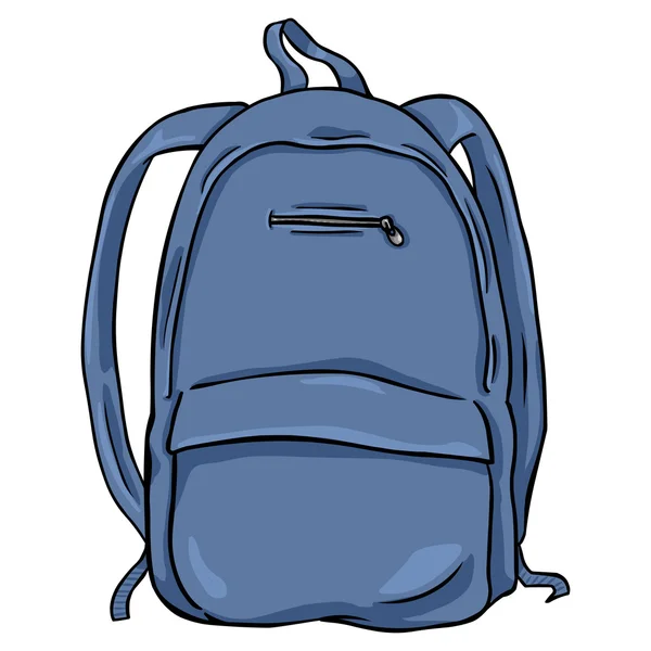 Mochila de dibujos animados — Vector stock © nikiteev #49552015