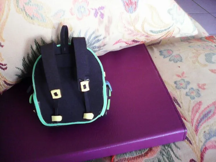 Mochila goma eva | Mis creaciones en goma eva | Pinterest Mochila goma eva | Mis creaciones en goma eva | Pinterest