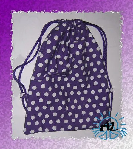 Como hacer mochila de tela - Imagui