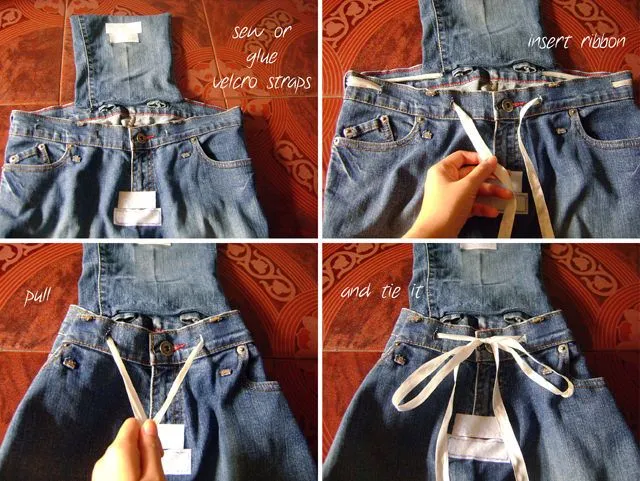Hacer una Mochila de pantalones vaqueros - Manualidades Infantiles Hacer una Mochila de pantalones vaqueros - Manualidades Infantiles