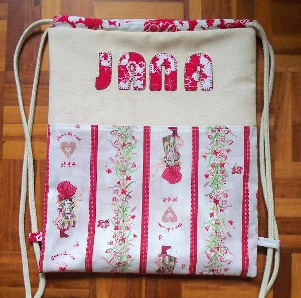 mochila de tela (4) | Aprender manualidades es facilisimo.com mochila de tela (4) | Aprender manualidades es facilisimo.com