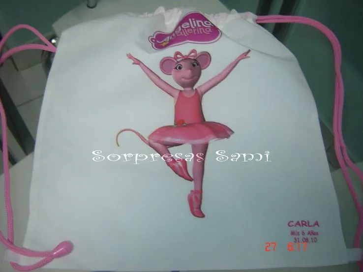 Mochilas de Angelina Ballerina - SORPRESITA SAMI Mochilas de Angelina Ballerina - SORPRESITA SAMI