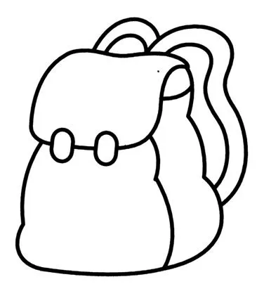 MOCHILAS DIBUJOS PARA COLOREAR | Dibujos para colorear