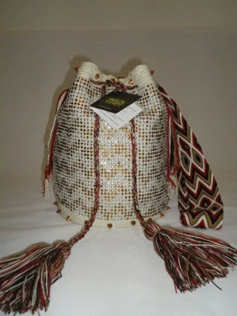 mochilas wayuu decoradas con cristales info whatsapp 57 3102629820 ...