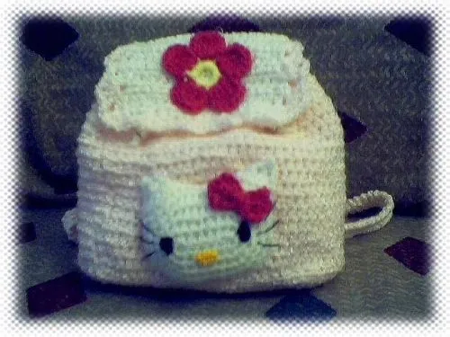 Mochilas tejidas a crochet para niños - Imagui Mochilas tejidas a crochet para niños - Imagui