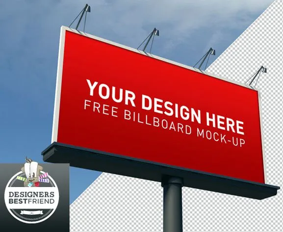 Mockup, anuncio espectacular Billboard gratis (PSD) | Elsmik Mockup, anuncio espectacular Billboard gratis (PSD) | Elsmik