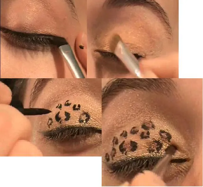 Moda Animal Print: Maquillaje