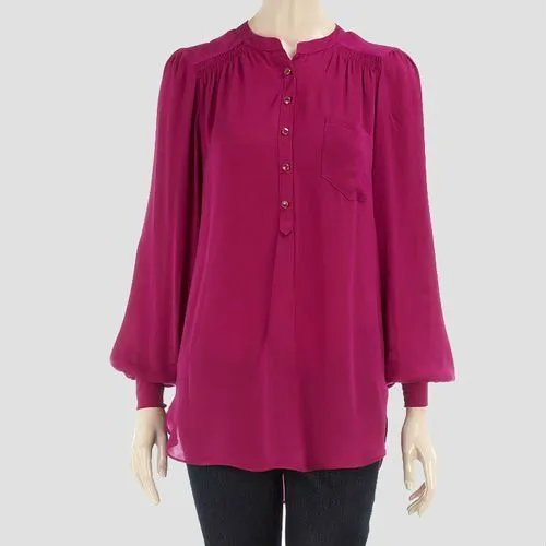 Moda blusa de gasa patrón para las mujeres | Moda Moda blusa de gasa patrón para las mujeres | Moda
