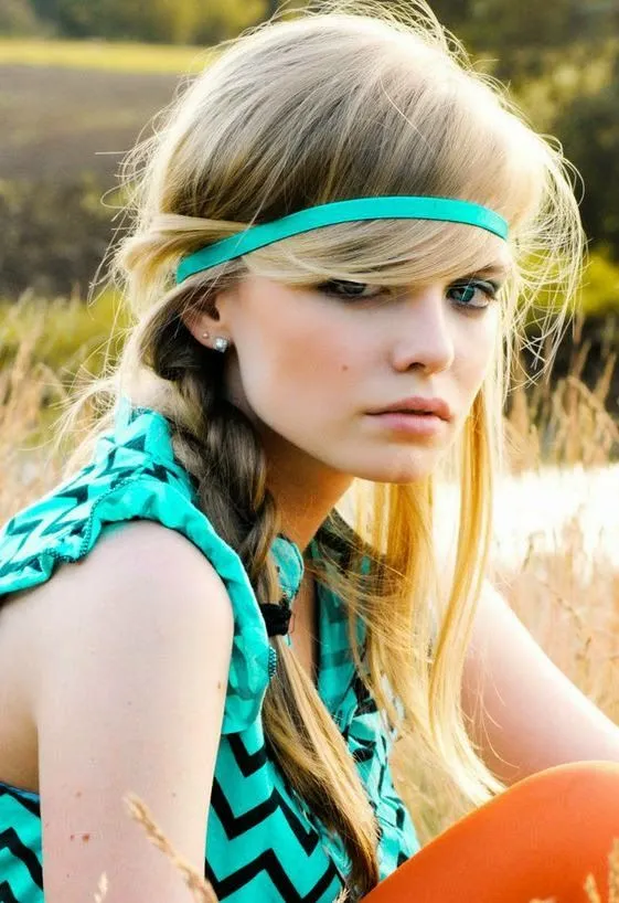 Moda Cabellos: Peinados hippies Otoño 2014