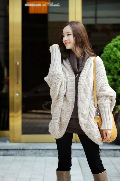 MODA COREANA: 25 MODELOS DE CHOMPAS / SWEATERS PARA CHICAS | Mundo ...