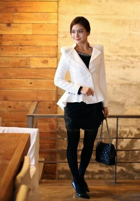 MODA COREANA: 30 MODELOS DE BLAZERS PARA MUJERES | Mundo Fama Corea