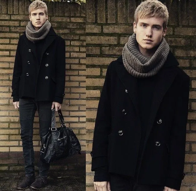 Moda para hombres: las maxi bufandas para el frío invernal Moda para hombres: las maxi bufandas para el frío invernal
