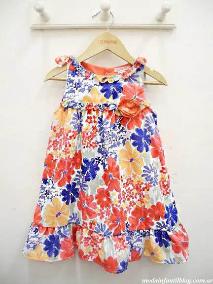 Moda Infantil Blog: VESTIDOS PARA NIÑAS PRIMAVERA VERANO 2014 L ...