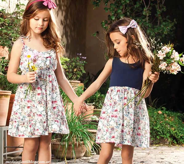 Moda Infantil Blog: VESTIDOS PARA NIÑAS VERANO 2014 NUCLEO NENAS