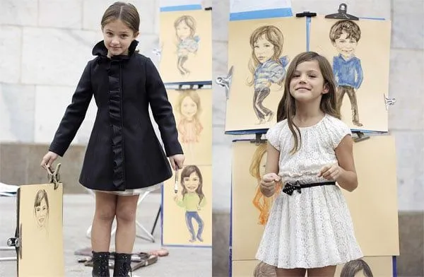 Moda infantil para Navidad y Nochevieja 2013