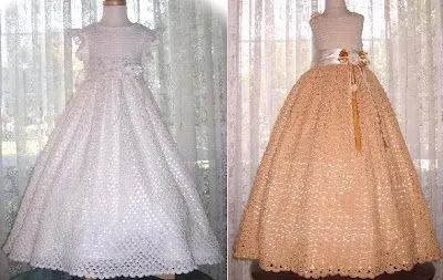 COMUNION A CROCHET PATRONES DE VESTIDOS Y ACCESORIOS : MODA ... COMUNION A CROCHET PATRONES DE VESTIDOS Y ACCESORIOS : MODA ...