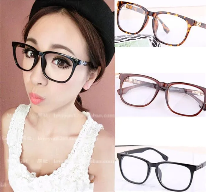 Moda moda Hipster hombres mujeres Vintage marco cuadrado claro ... Moda moda Hipster hombres mujeres Vintage marco cuadrado claro ...