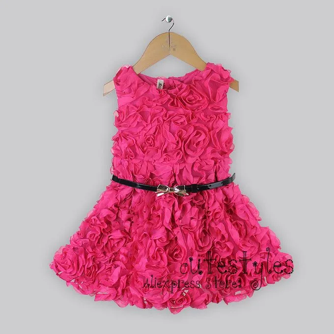 Vestido de niña de moda - Imagui