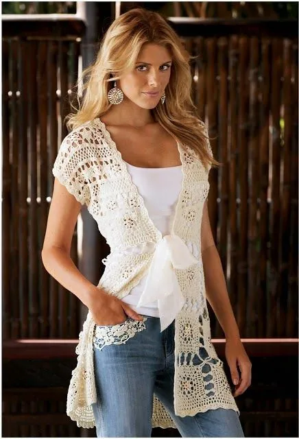 Moda y Ropa de Mujer: Pareos y ropa de playa para mujer tejidos a ... Moda y Ropa de Mujer: Pareos y ropa de playa para mujer tejidos a ...