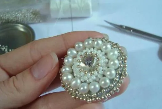 MODA-SI: Como hacer un anillo con mostacillas MODA-SI: Como hacer un anillo con mostacillas