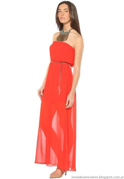 Moda y Tendencias en Buenos Aires : MODA VESTIDOS 2014: EL VERANO ...