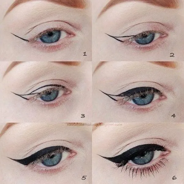 Moda&Novedades.: Tipos de delineado para tus ojos.