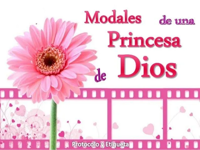 1. Modales de una Princesa de Dios.UCAS